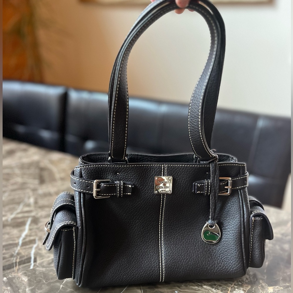 DOONEY & BOURKE Pebble Grain Satchel Used one time! Stored away in bag.